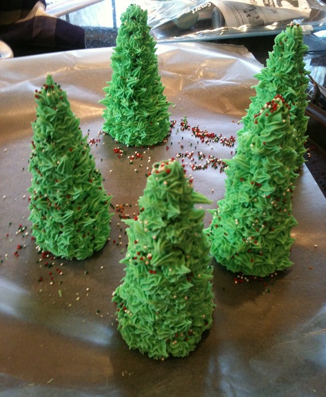 Cake Frosting Forest
