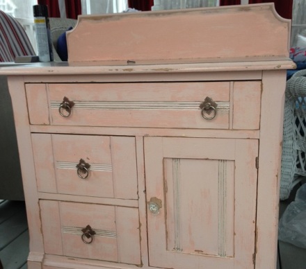 Market Pink Commode