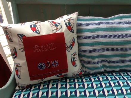 Bench Sail Pillow
